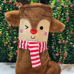 Chaussette de Noël Fourrure Renne