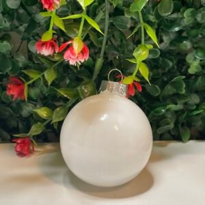 Boule de Noël Blanche