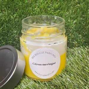 Bougie citron meringué