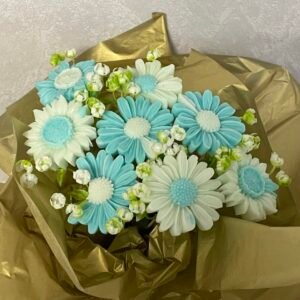 Bouquet de fondants parfumés fleur de coton