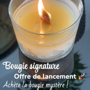 Bougie signature mystère