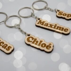 Porte clé prénom personnalisé
